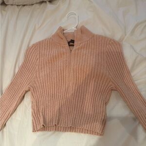 Urban Outfitters Pink V-Neck Sweater